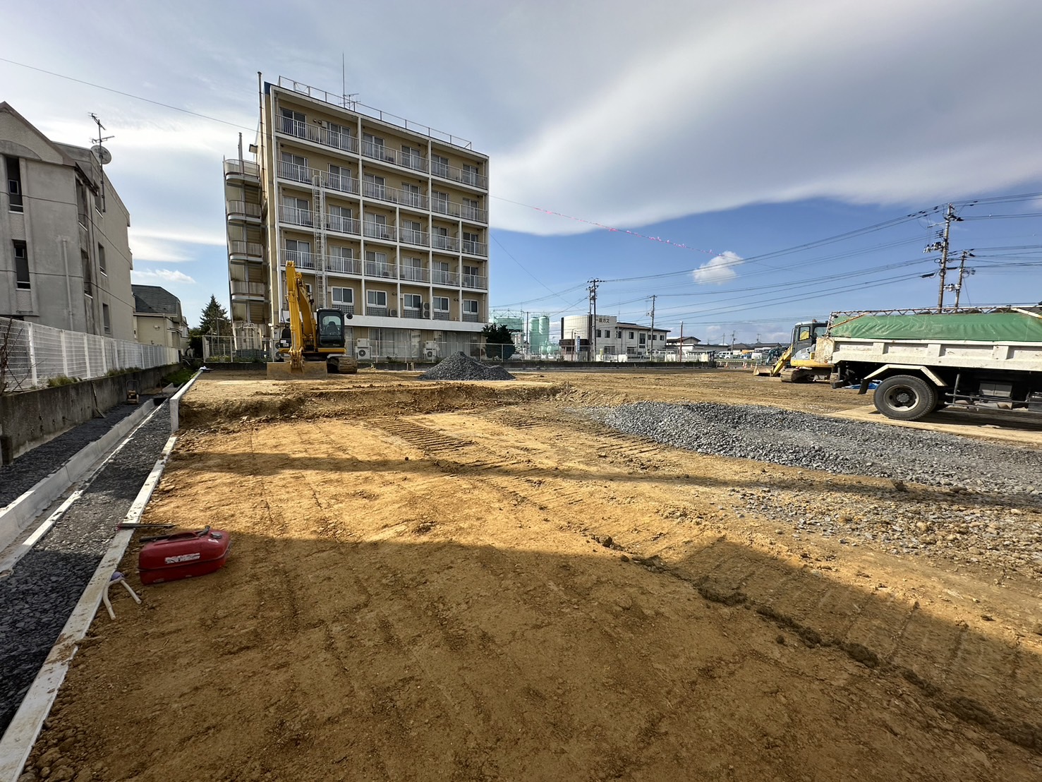 【新分譲地！】一関市三関仲田　第一期5区画造成工事！ 写真